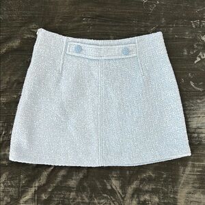 Zara tweed mini skirt